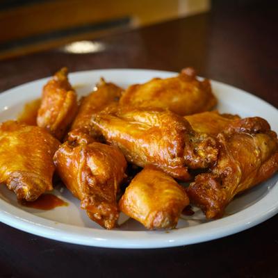 Buffalo chicken wings.