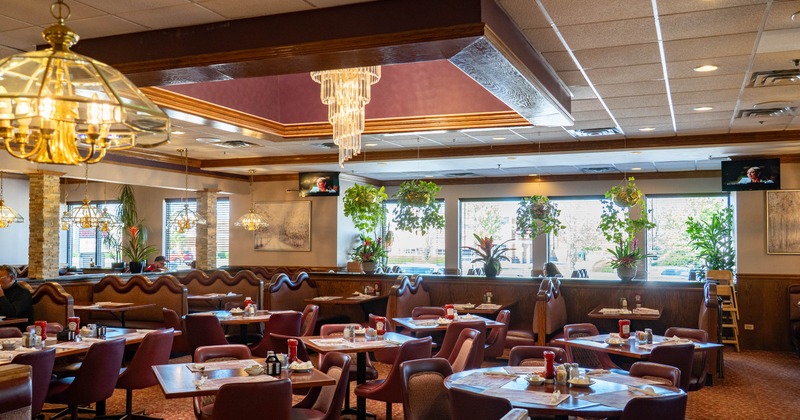 Interior dining area