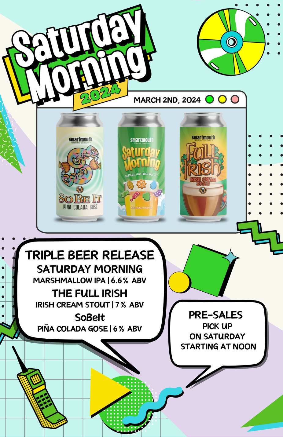 #NostalgicallyRidiculous Triple Beer Release event photo