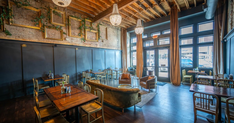 Interior seating space