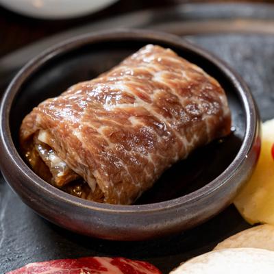 The small Bori beef cut.