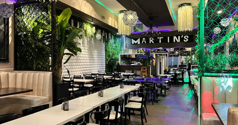 Restaurant dining area