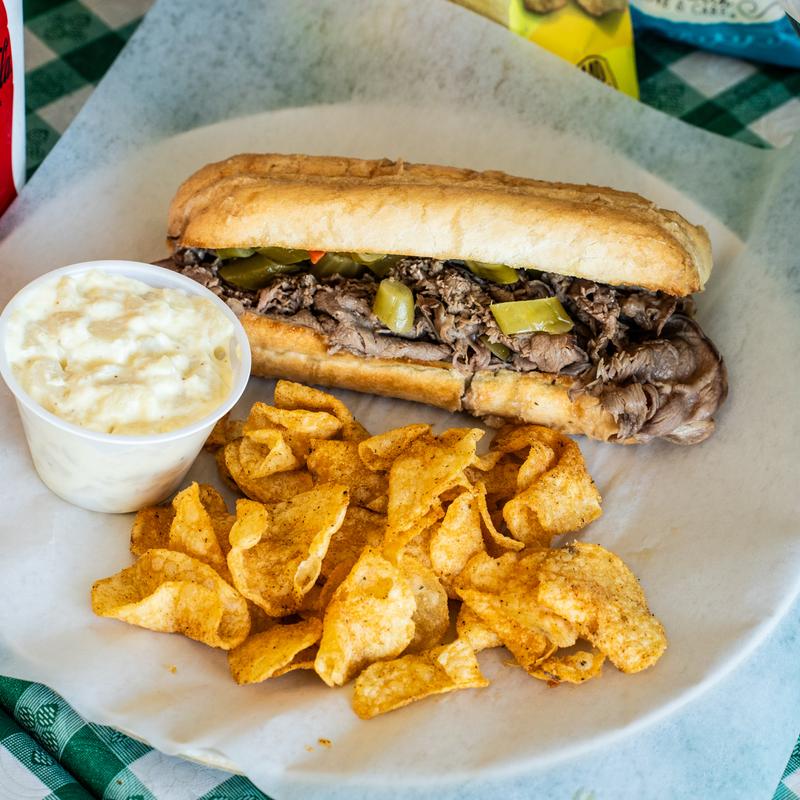 menu item 7 of 9, Italian Beef