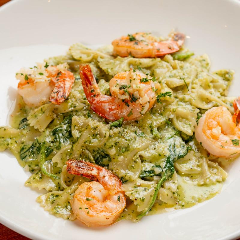 Pesto Farfalle w/ Shrimp photo