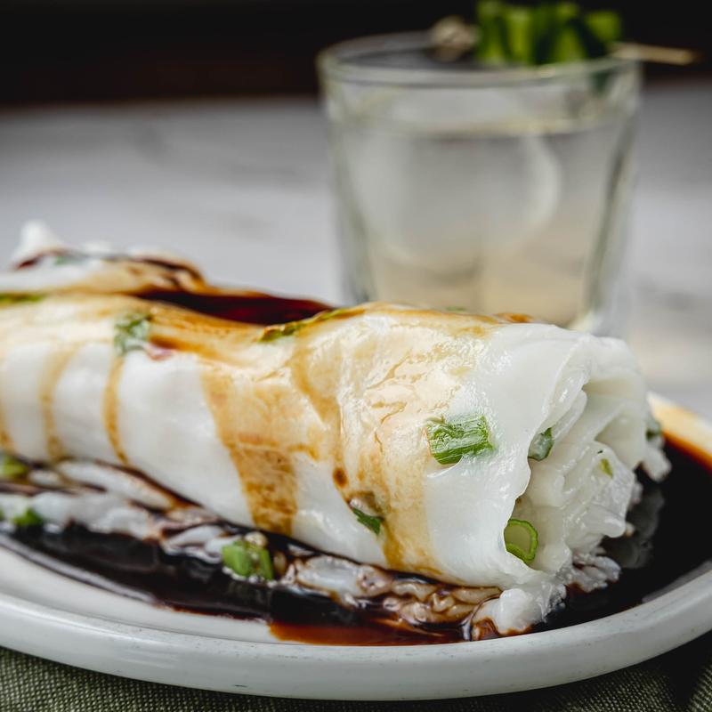 (NEW) R6. Lemongrass Chicken & Shrimp Rice Noodles photo