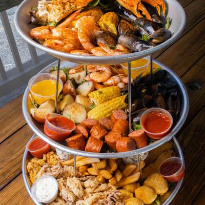 Seafood Tower.