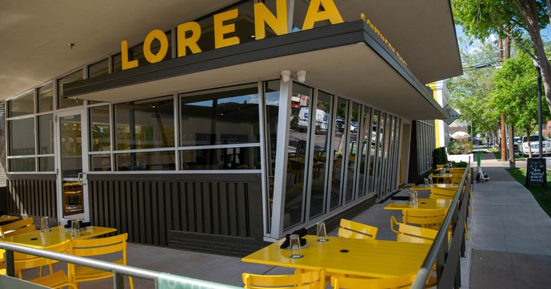 Exterior, tables and chairs
