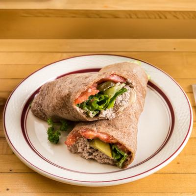 Vegan wrap photo
