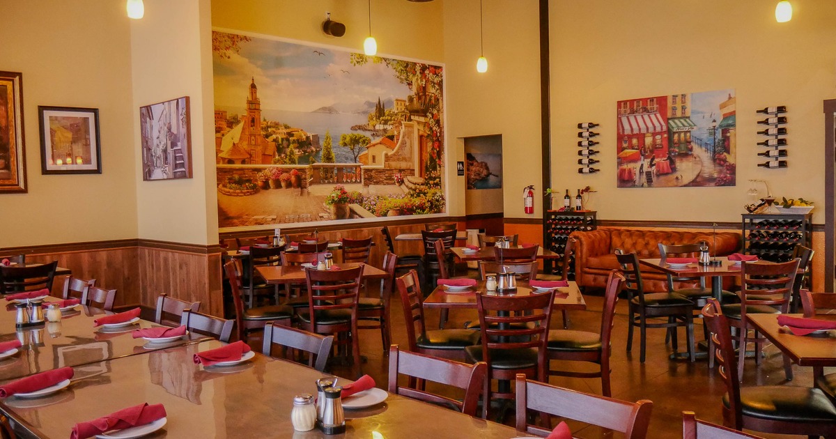 Interior, main seating space