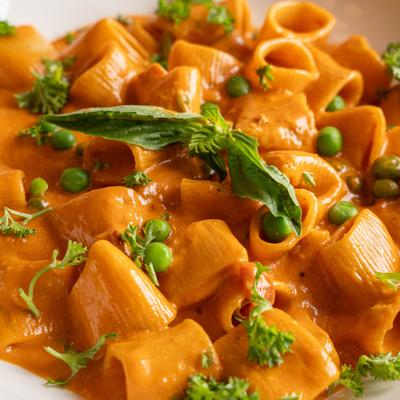 Rigatoni vodka pasta.