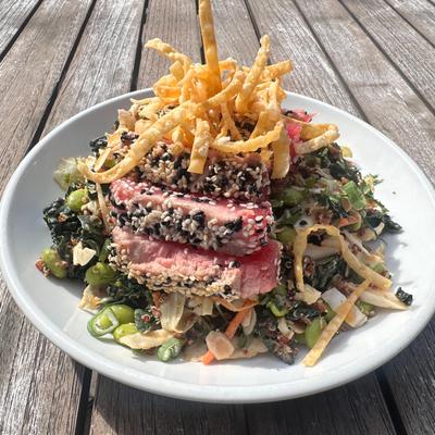Ahi Tuna Salad.