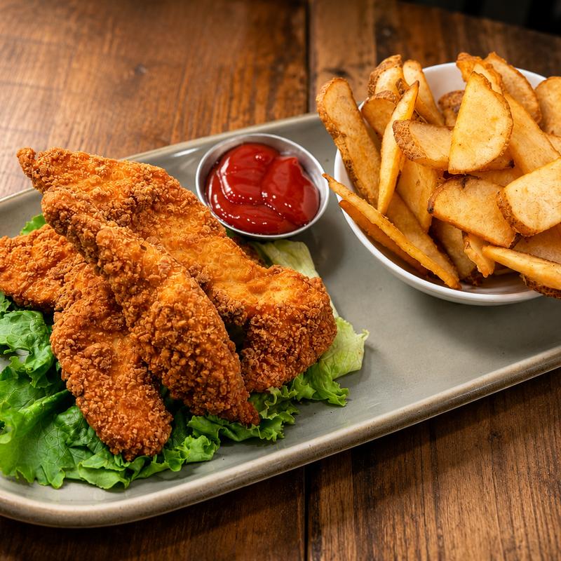 Gluten Free Chicken Tender with Fries photo