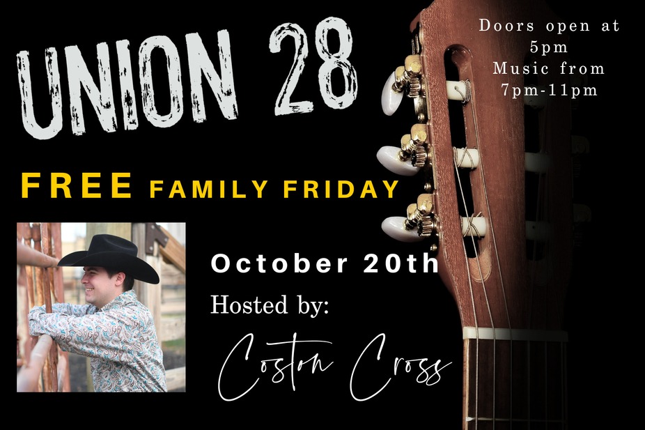 Free Family Friday - Hosted by Coston Cross w/ guest David Palmer event photo
