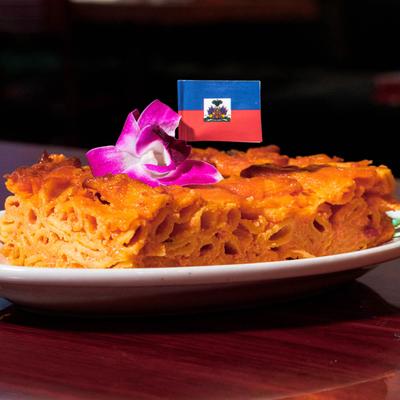 Baked Mac and Cheese.