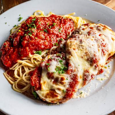 Eggplant Parmigiana....