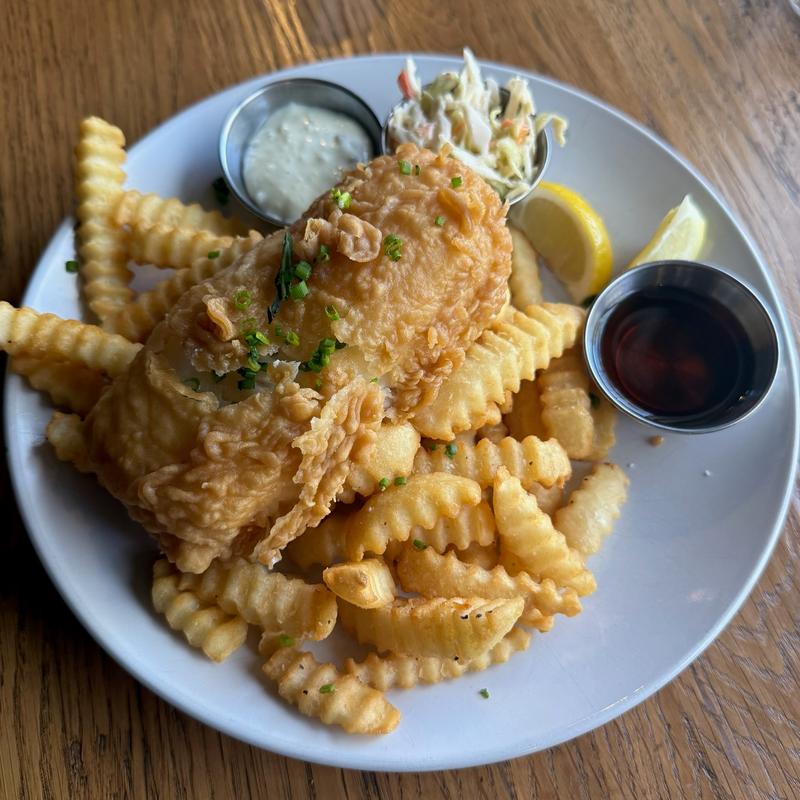 Guinness Battered Fish & Chips photo