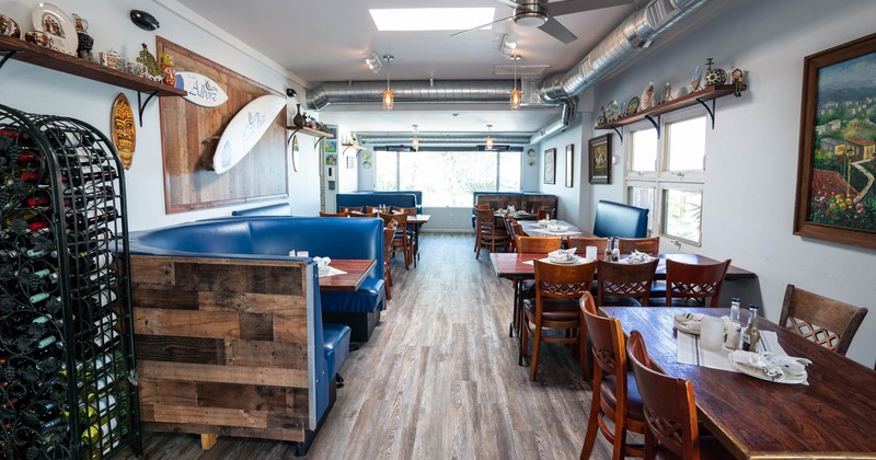 Interior, seating area