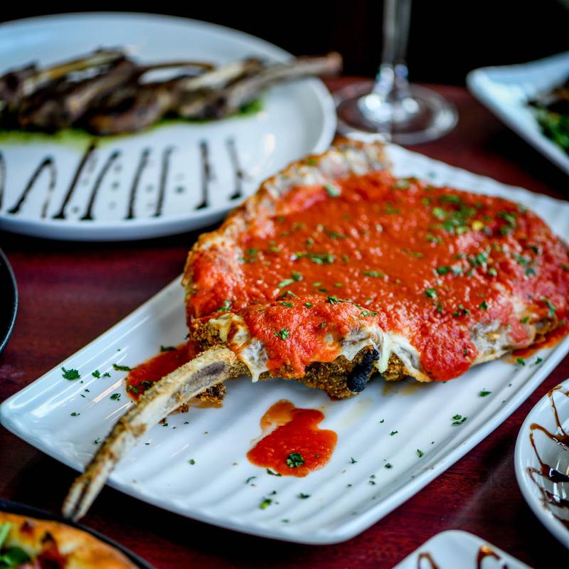 Veal Chop Milanese o Parmigiana photo