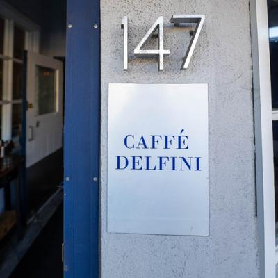 Caffe Delfini Sign