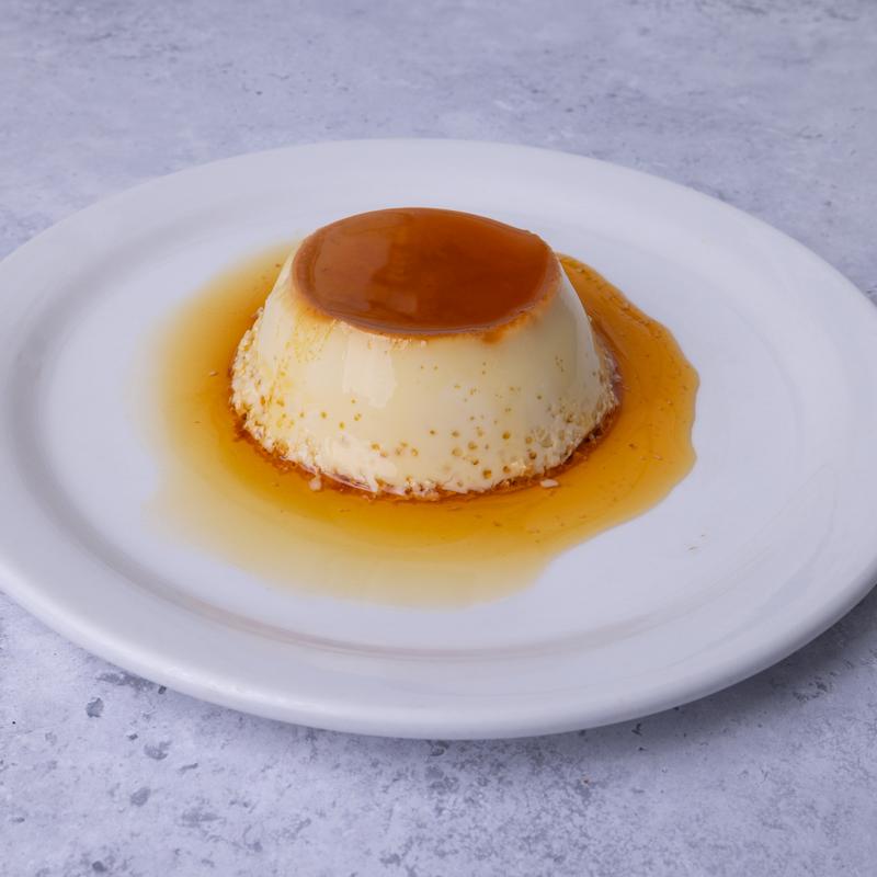 menu item 21 of 23, flan