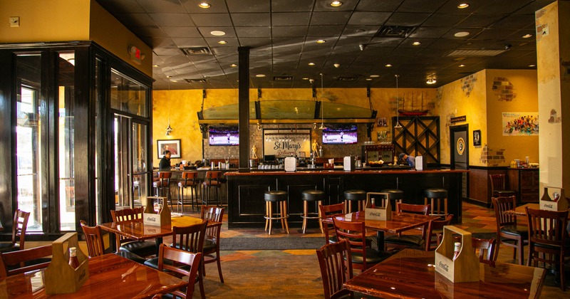 Interior seating area