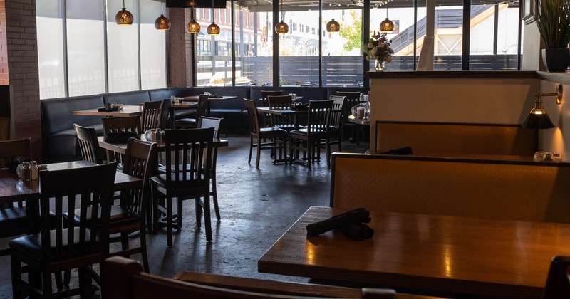 Interior seating area