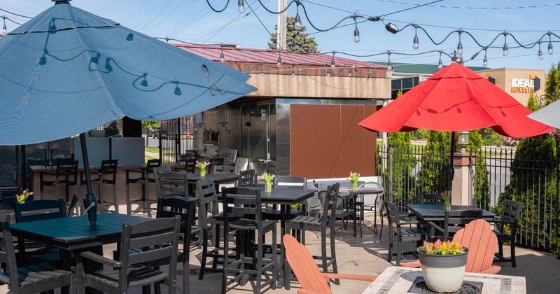 Outdoor seating area