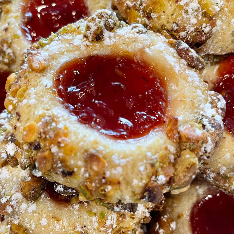 Pistachio Thumbprint Cookie photo