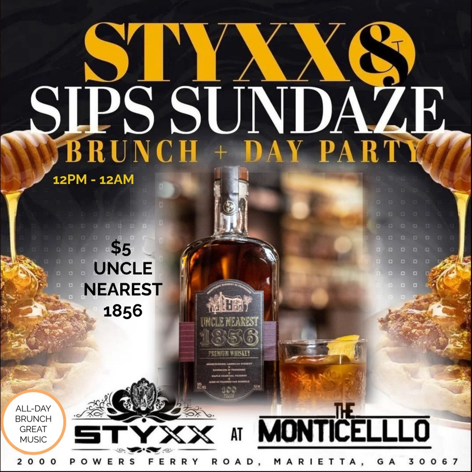 STYXX LOUNGE SPECIAL PROMOTION: $5 UNCLE NEAREST 1856 event photo