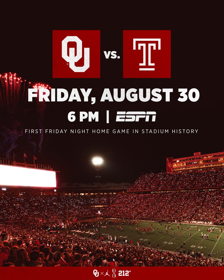 OU vs Temple Official Watch Party event photo