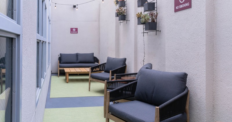 Armchairs, sofa, and a coffee table