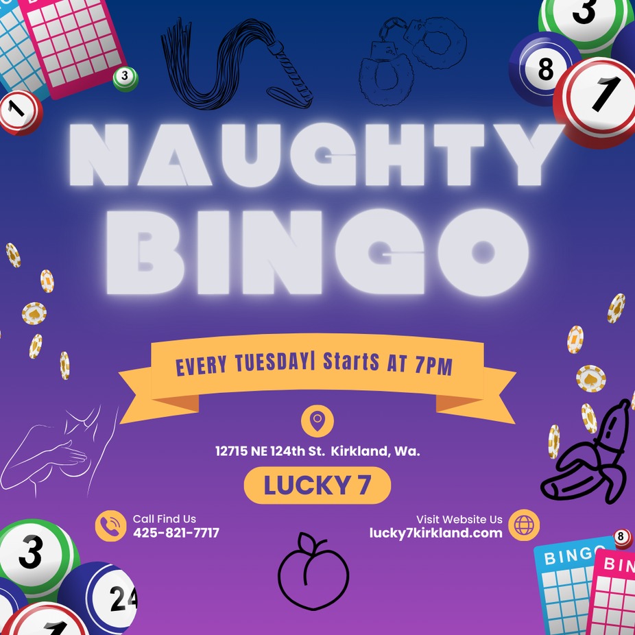Naughty Bingo at Lucky 7 event photo