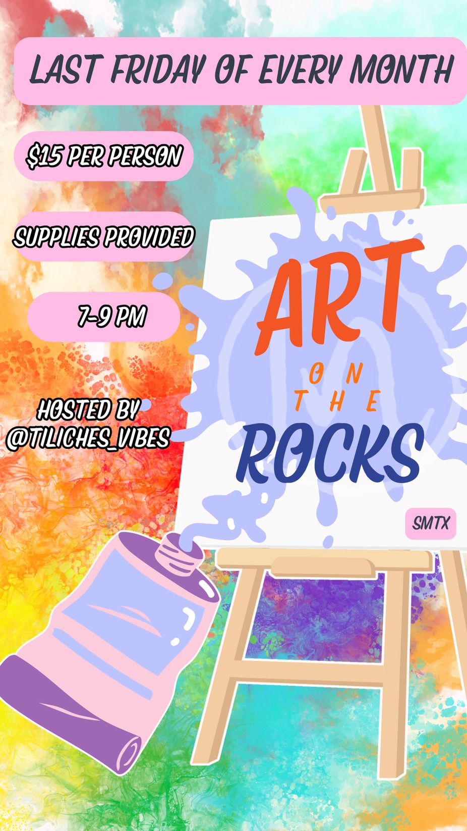 Art on the rocks! event photo