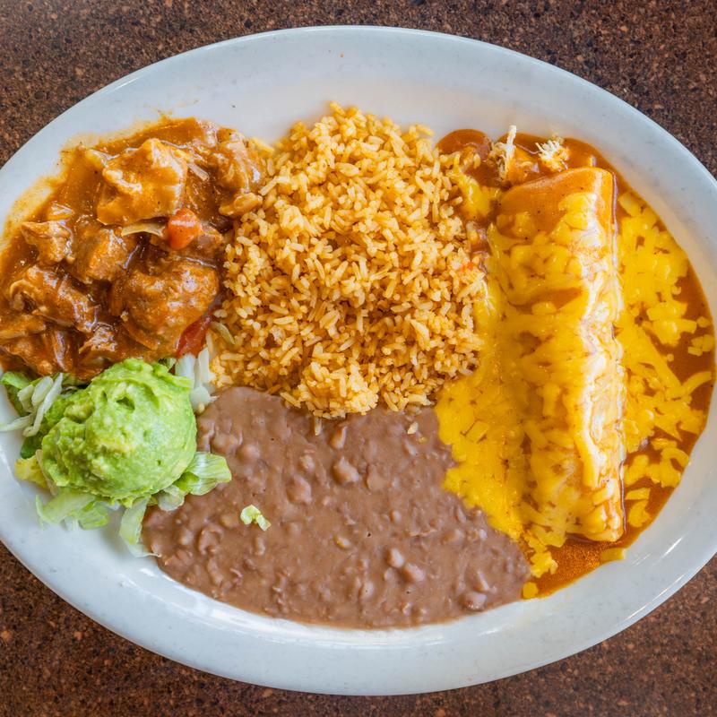 menu item 8 of 31, Garcia's Mexican Dinner