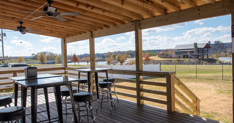 Covered patio