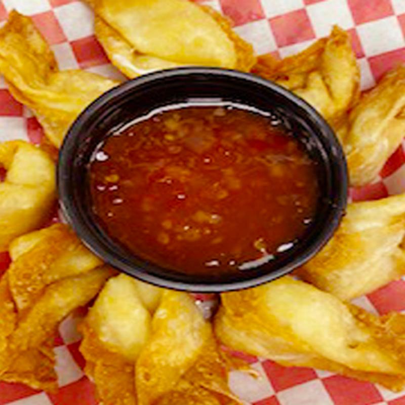 Cream Cheese Wontons (9) (V) photo