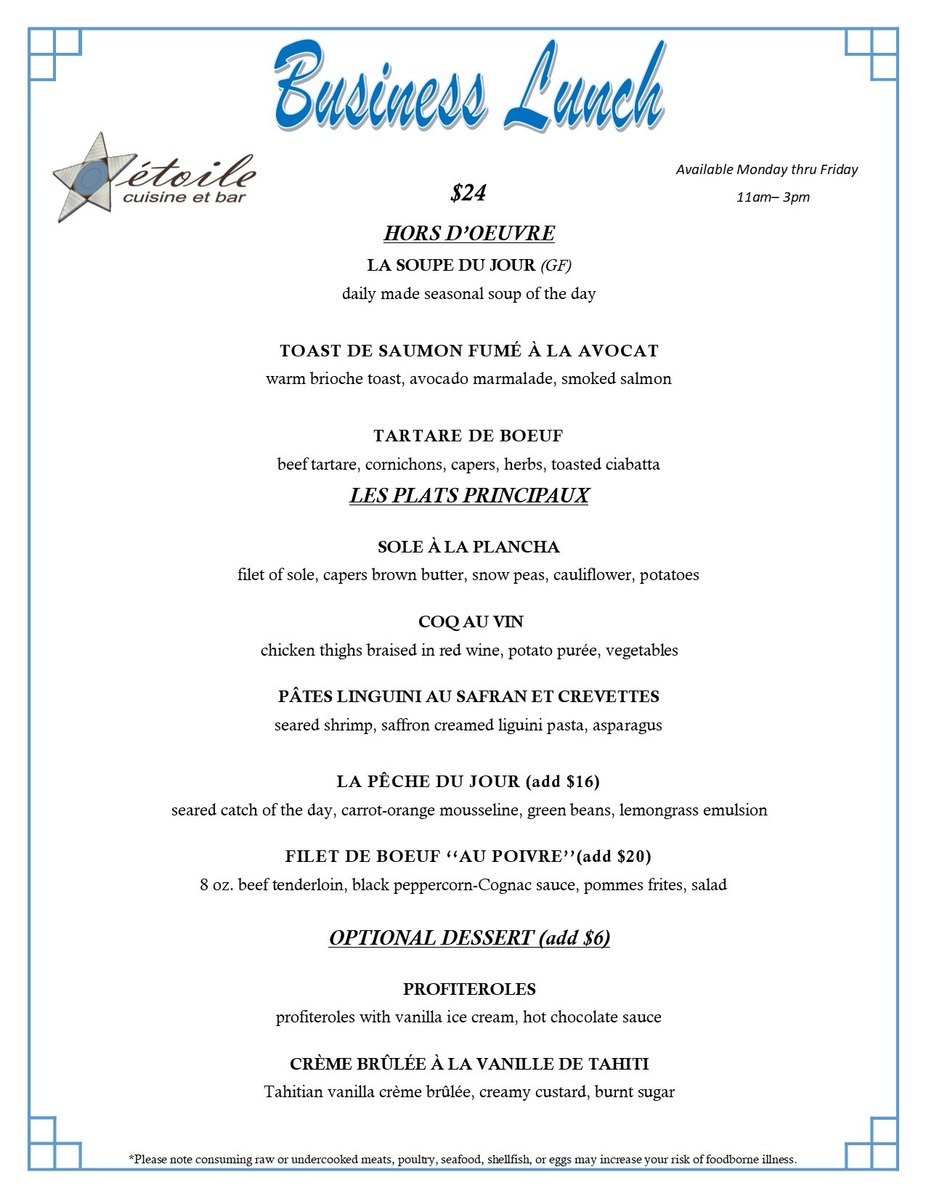 Business Lunch event photo