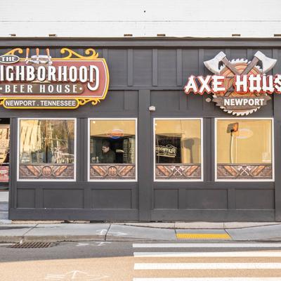 Neighborhood Beer House outside.