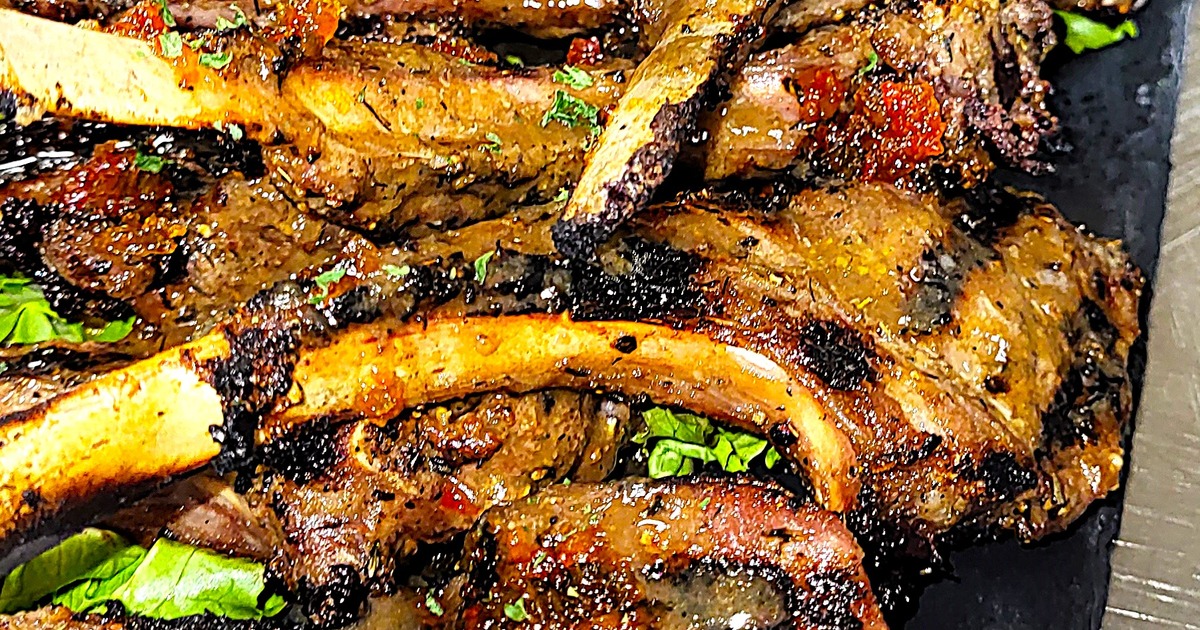 Grilled lamb chops