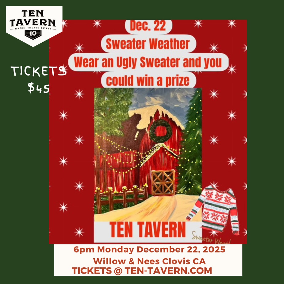 🖌️ Christmas Farmhouse Paint Night 🖌️🎄 event photo