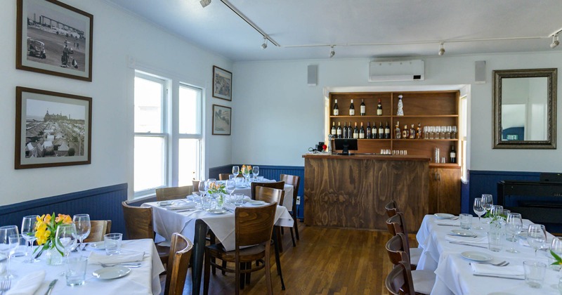 Interior, dining area