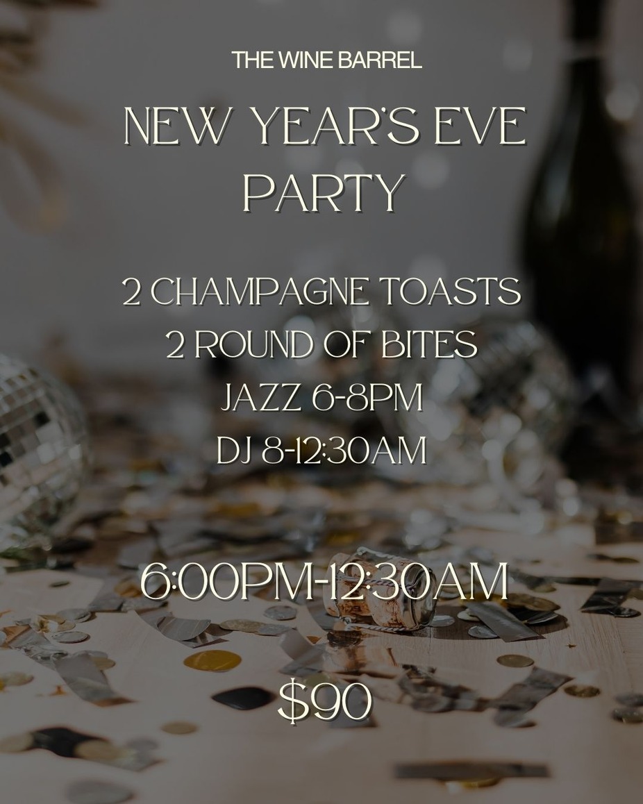 New Years Eve at The Wine Barrel event photo