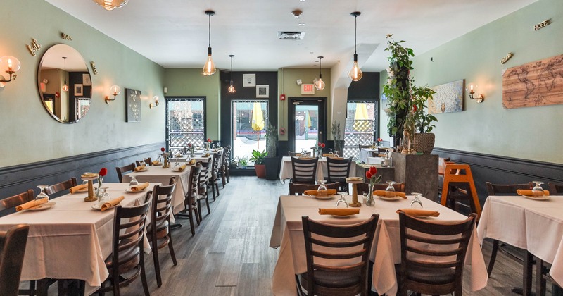 Interior dining area