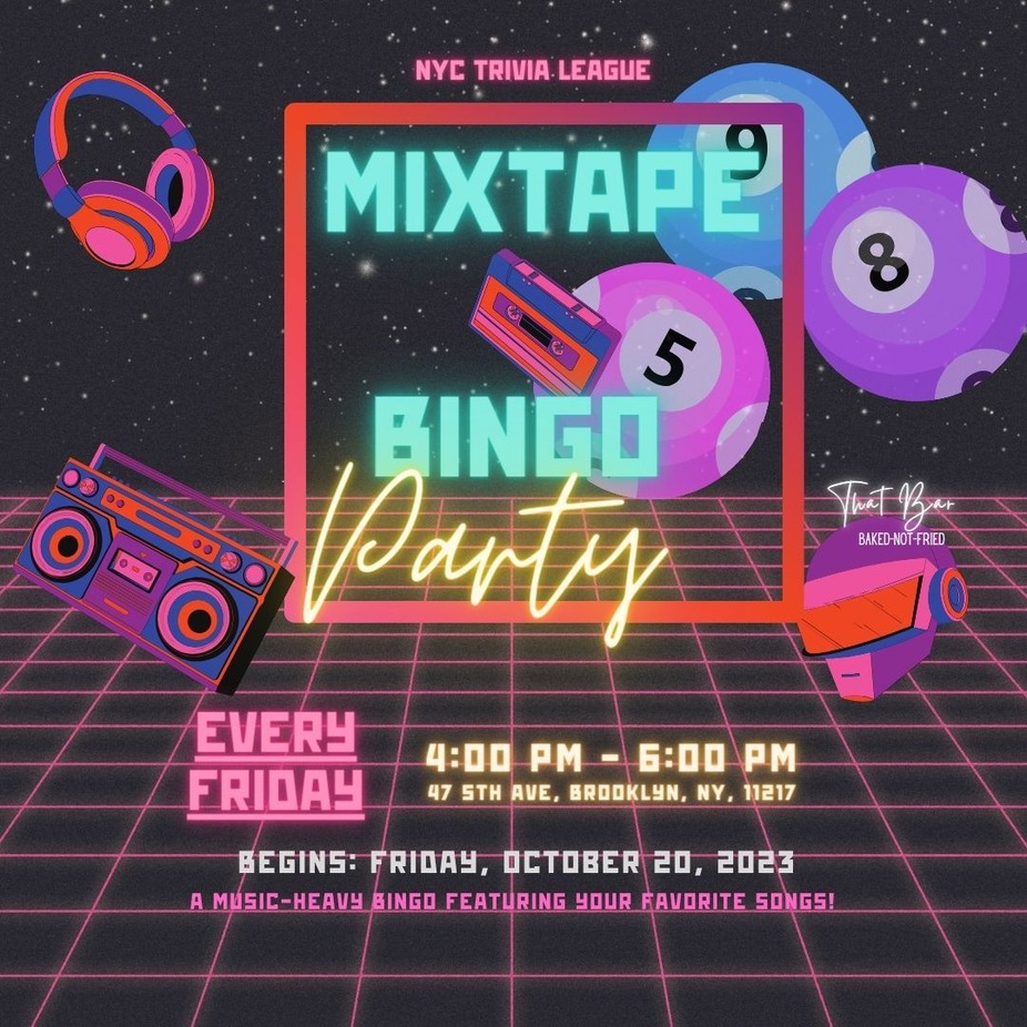 Mixtape Bingo event photo