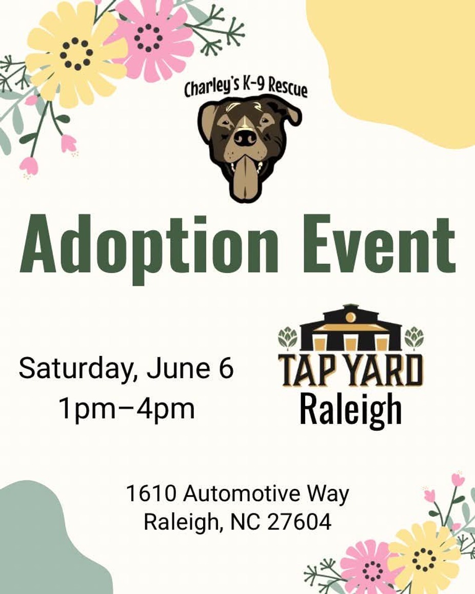Charley's K-9 Rescue Adoption Event event photo
