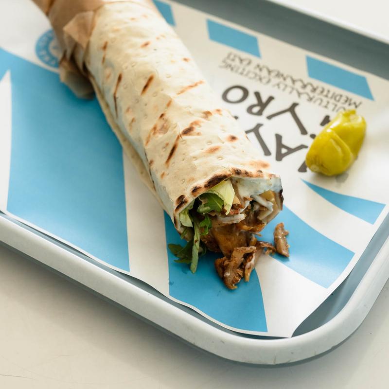 menu item 18 of 36, Chicken Lavash Wrap