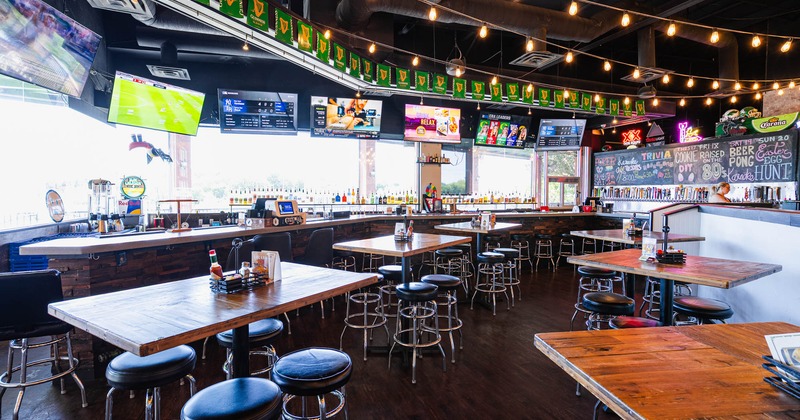 Interior seating space