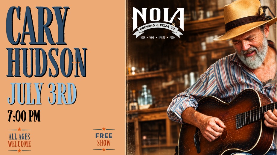 FREE LIVE MUSIC:  Cary Hudson event photo