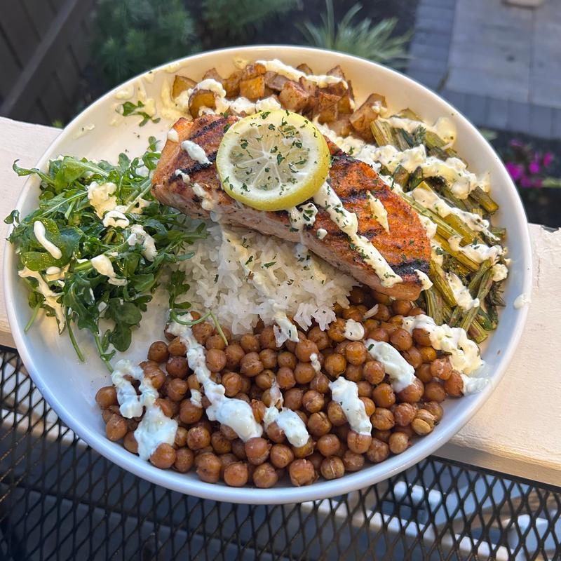 menu item 58 of 62, Mediterranean Salmon  Mosaic