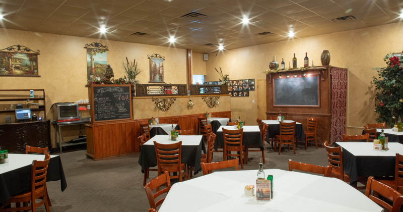 Tables ready for guests